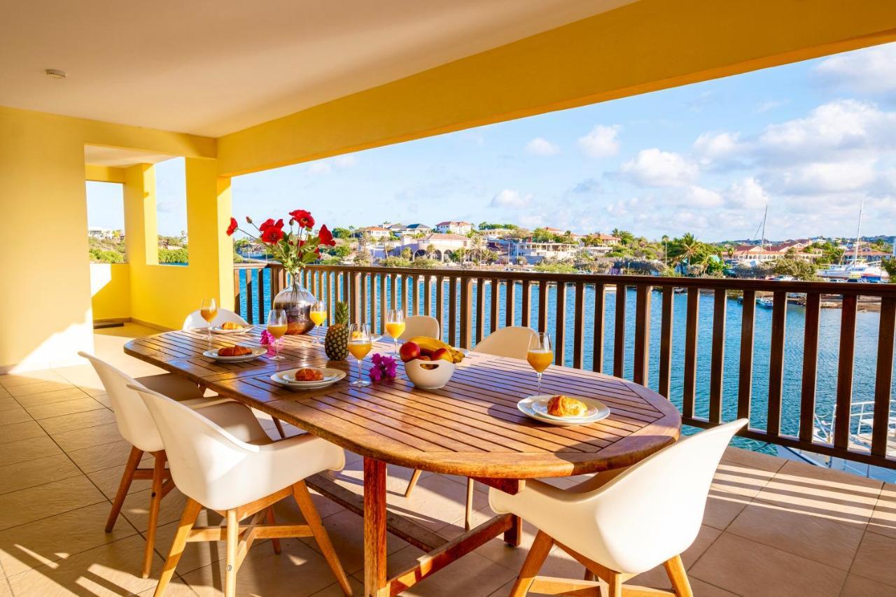 Droom Appartement Met Uitzicht Op De Jachthaven Jan Thiel Екстер'єр фото