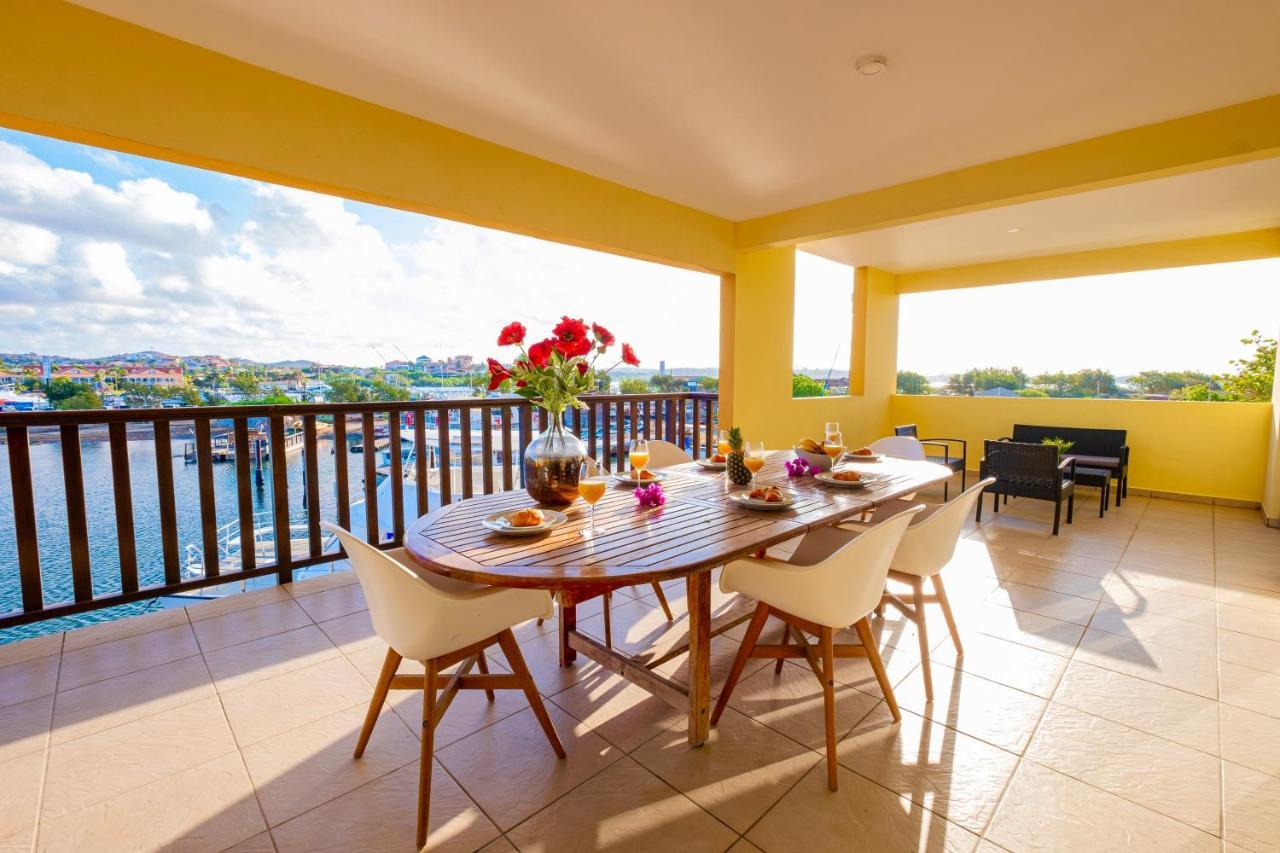 Droom Appartement Met Uitzicht Op De Jachthaven Jan Thiel Екстер'єр фото