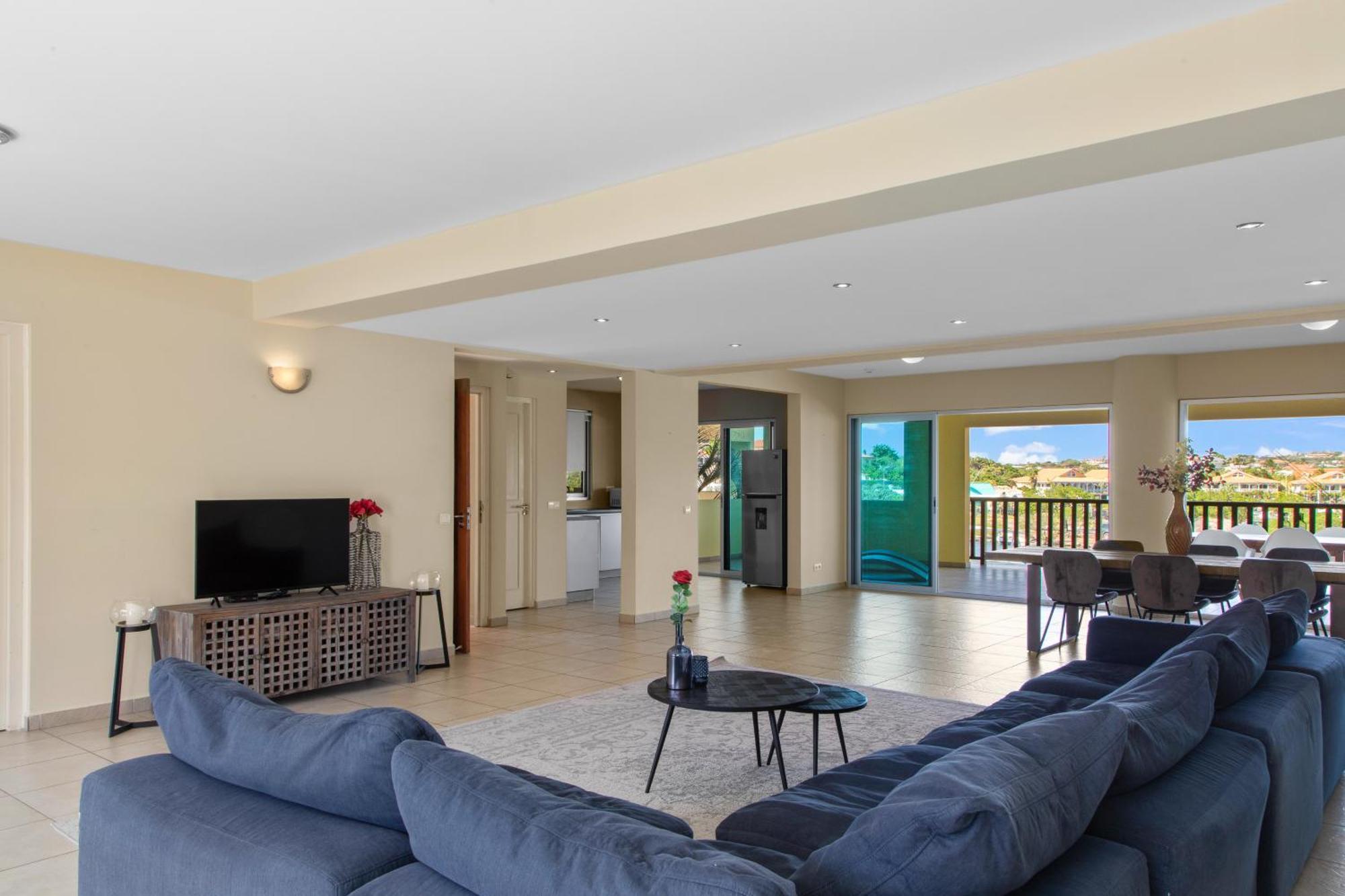 Droom Appartement Met Uitzicht Op De Jachthaven Jan Thiel Екстер'єр фото