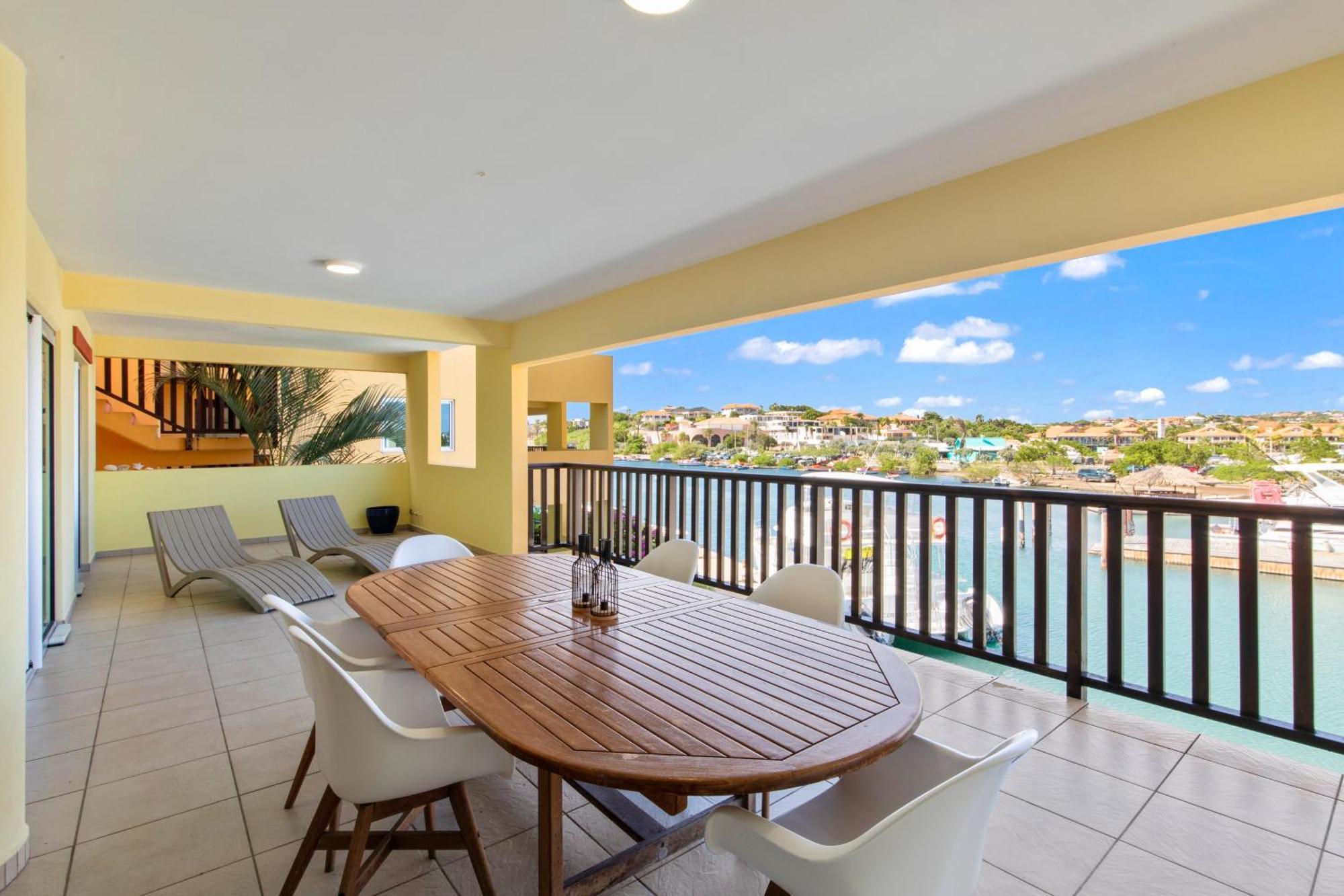 Droom Appartement Met Uitzicht Op De Jachthaven Jan Thiel Екстер'єр фото