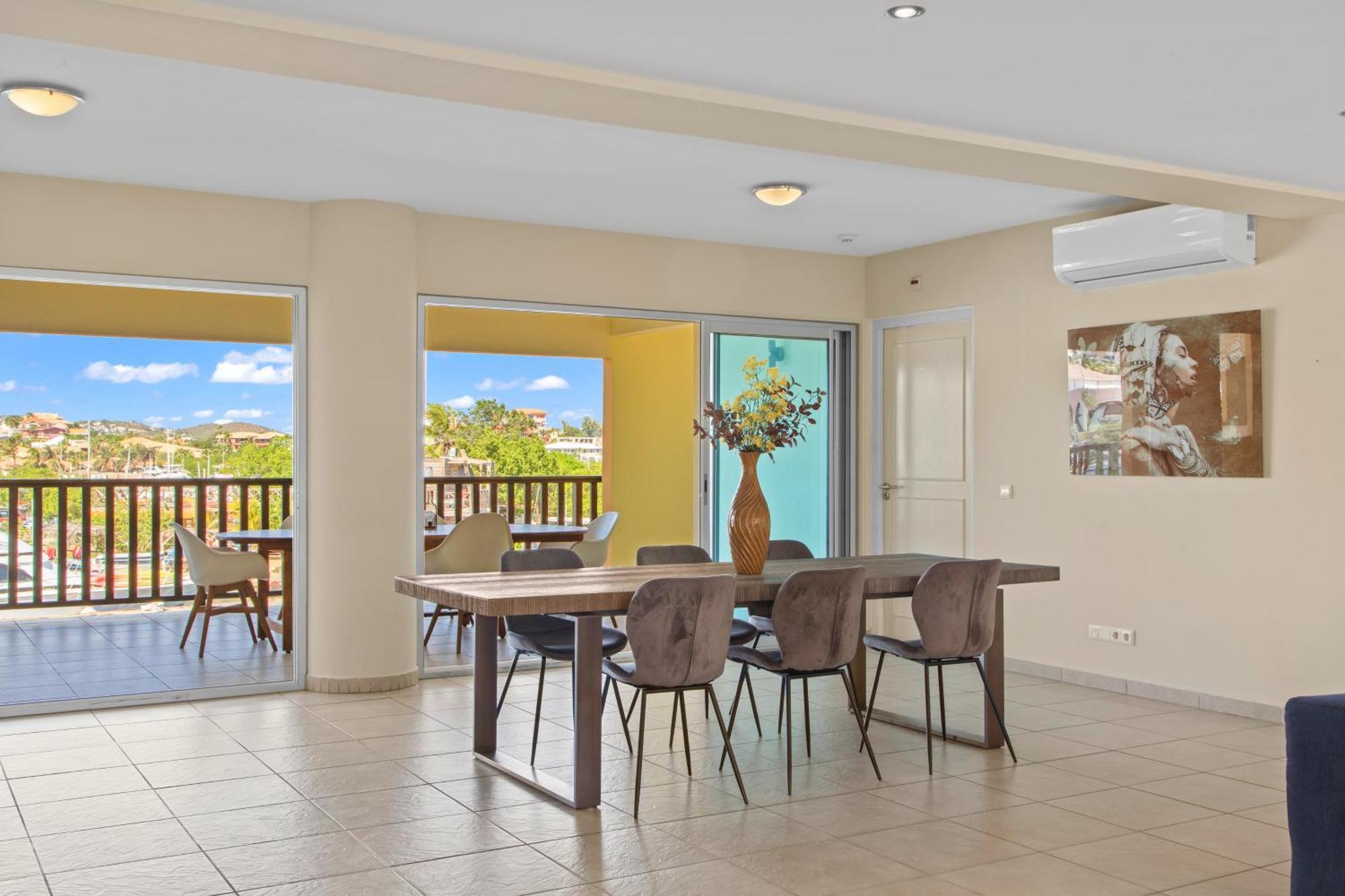 Droom Appartement Met Uitzicht Op De Jachthaven Jan Thiel Екстер'єр фото
