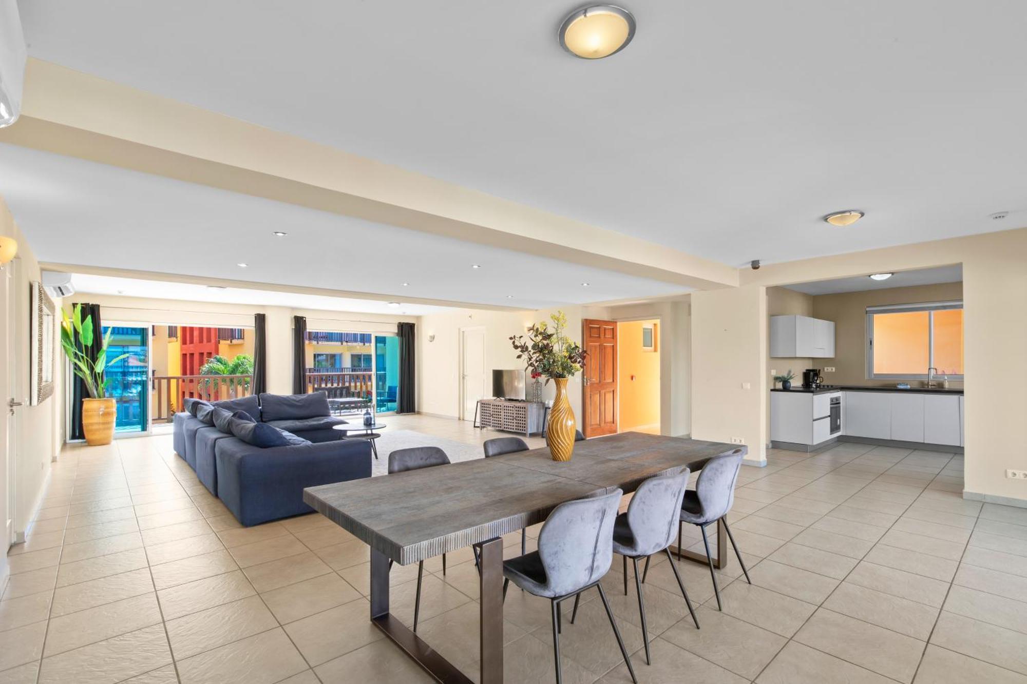Droom Appartement Met Uitzicht Op De Jachthaven Jan Thiel Екстер'єр фото